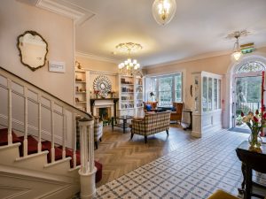 Hallway of Avalon House Hotel